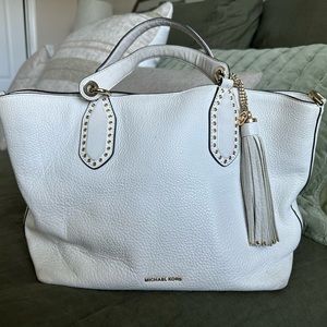 Michael Kors leather tote purse
